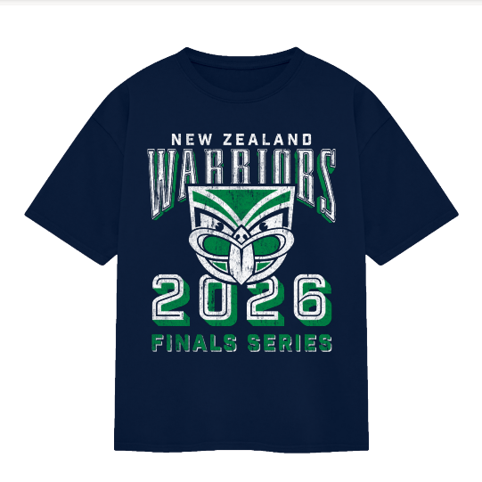 Warriors 2026 Finals Tee – NZ Warriors Team Store Limited